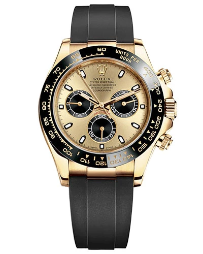 Часы с позолотой Rolex Cosmograph Daytona 116518LN-0048