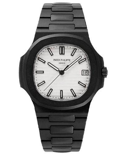 Часы Patek Philippe Nautilus MAD Paris Custom Black & White