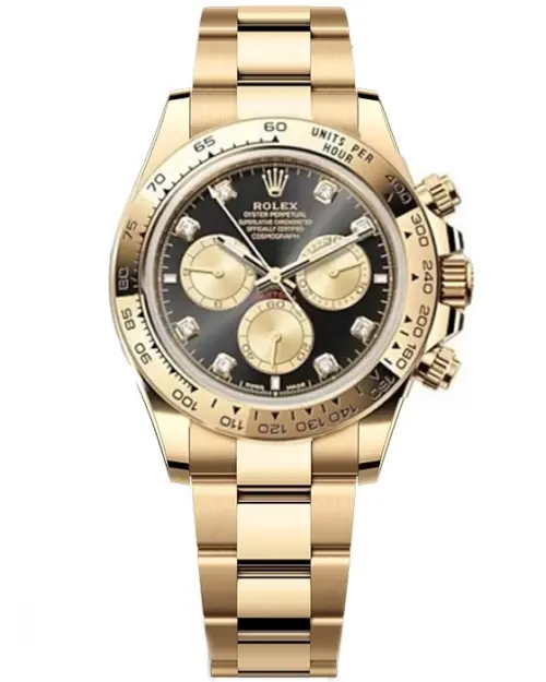 Часы с позолотой Rolex Cosmograph Daytona 126508-0003